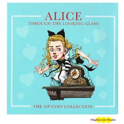 2021 BU 50p Pack (5-Coins) - Alice Through the Looking Glass